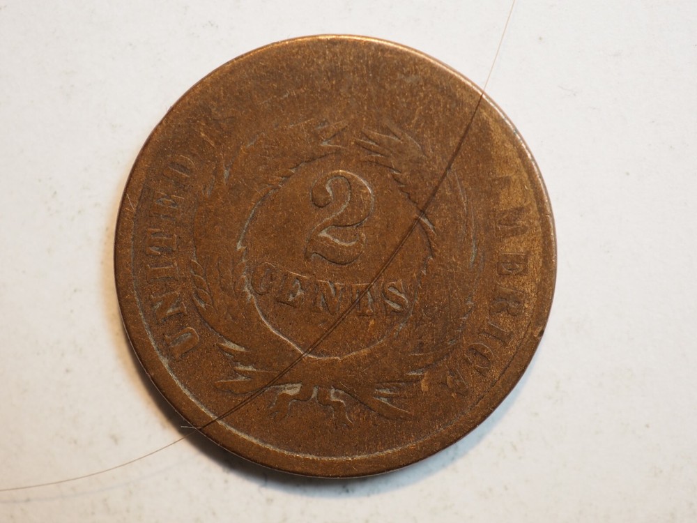 1865 LM 2 CENT - FREE SHIPPING! A1584