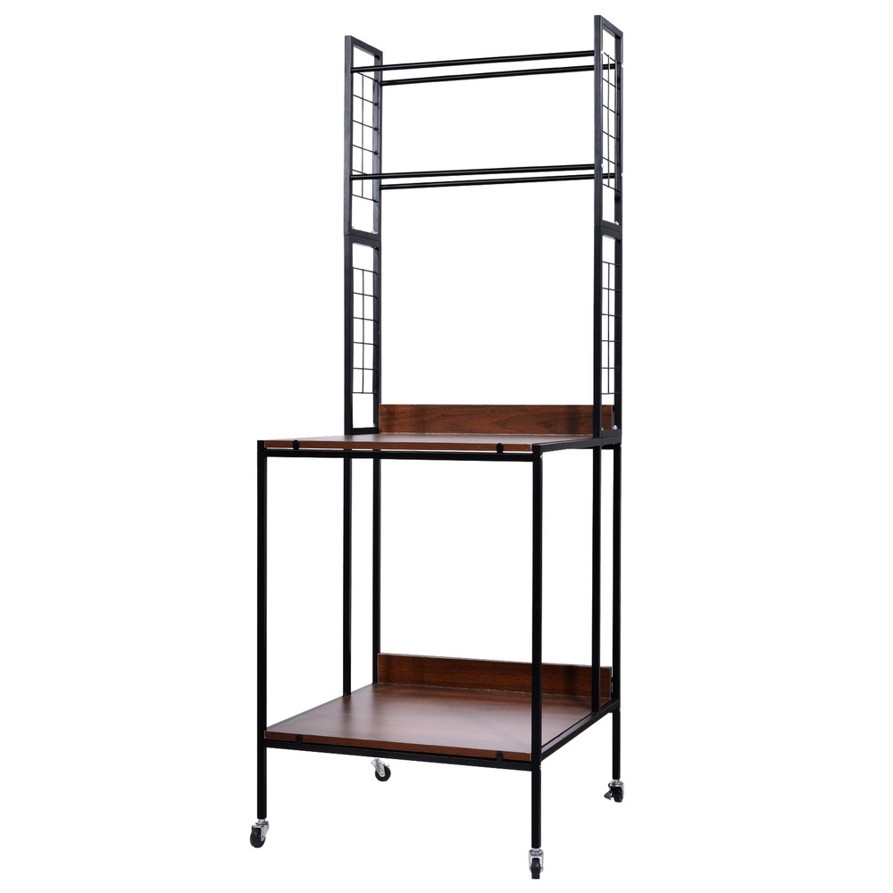Heavy Duty 3D Printer Stand With Double Layer 3D Printer Filament Storage Rack