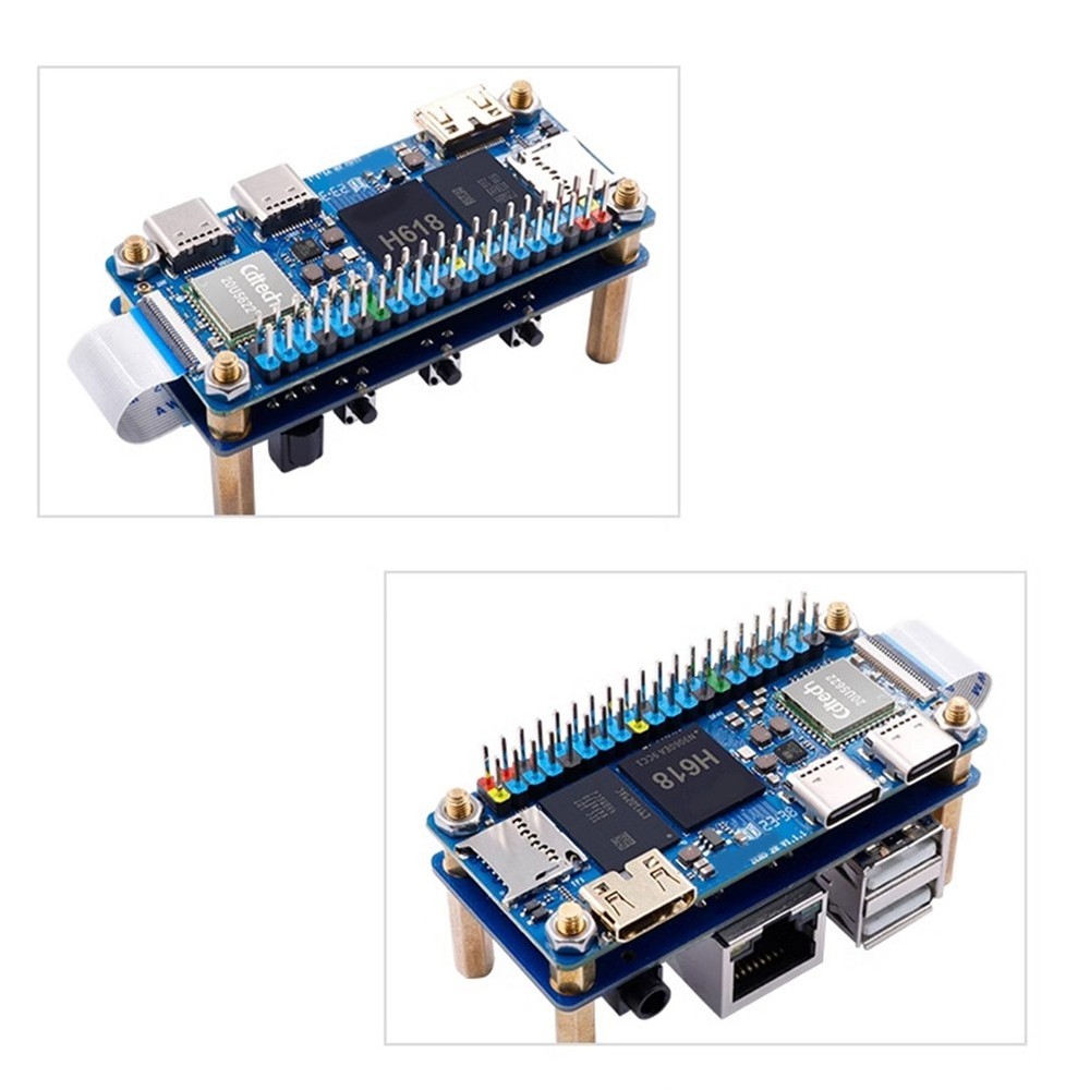 For Zero 2 W Expansion Board Interface Board 100M Port+USB 21826