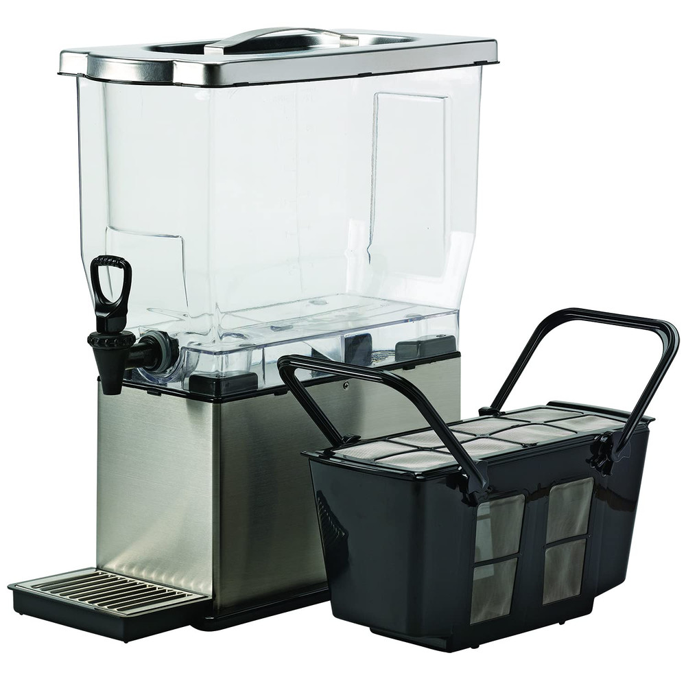 , CBNS3SS, Cold Brew N' Serv System, Cold Brew Coffee Maker, 3 Gallon, Stainless