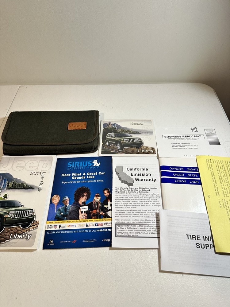 2011 Jeep Liberty Owners Manual Set