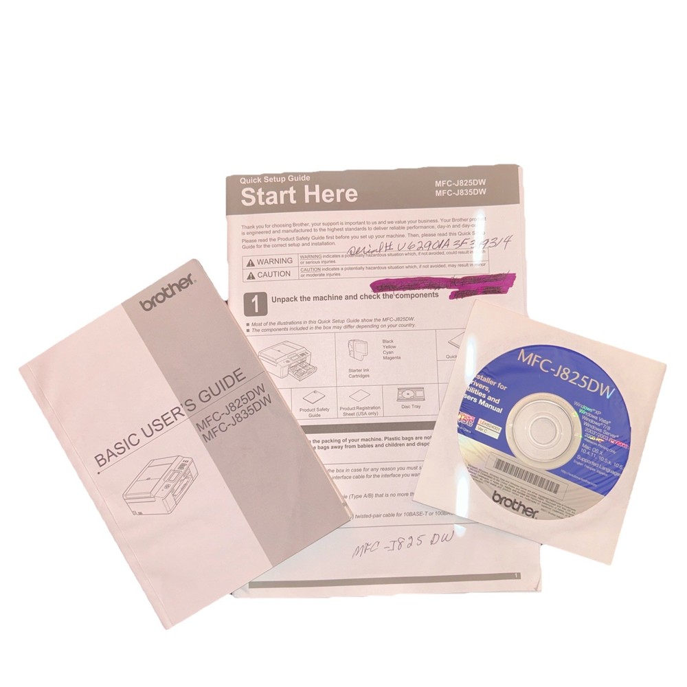 Bother Basic User Guide Quick Start Up Manuals