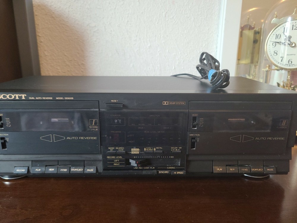 Scott Dual Auto Reverse Model DD900B