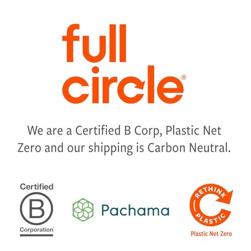 Full Circle Bamboo Bottle Brush with Replaceable Head for Eco-Friendly Cleaning