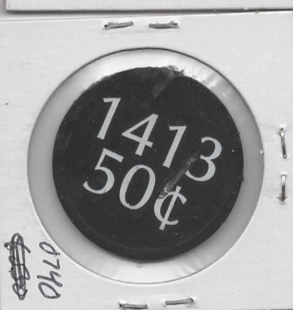 Corvallis Oregon - Elks 1413 - 50 cent plastic trade token