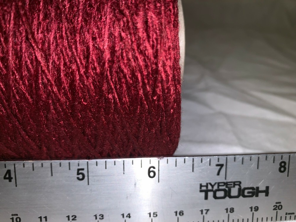 RAYON CONSTRUCTION MASON STRING LINE LINES BONDED TWINE DARK RED 1000 FT