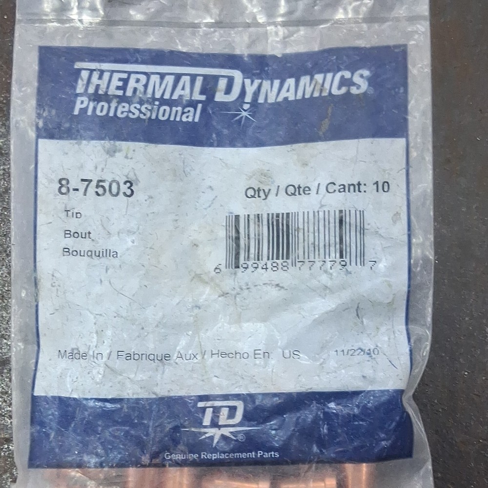 PROFAX Thermal Dynamics CutSkill, Plasma Cutter Tips & Nozzles Assorted MPNs