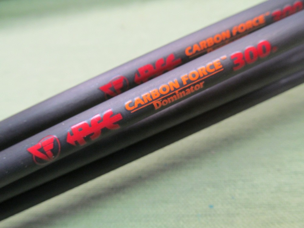 Four (4) PSE Carbon Force Dominator 300 Arrows