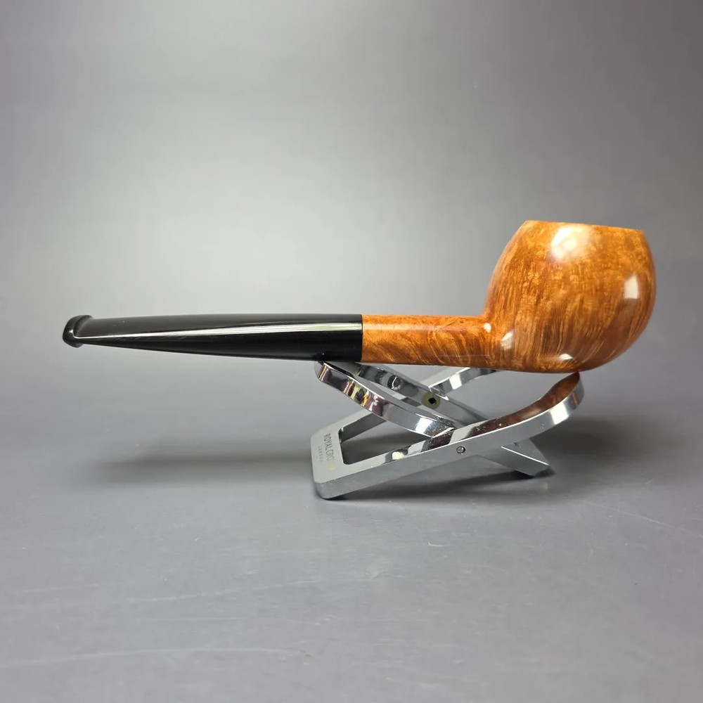 Dave Neeb Smooth Prince Handmade Briar Pipe, New