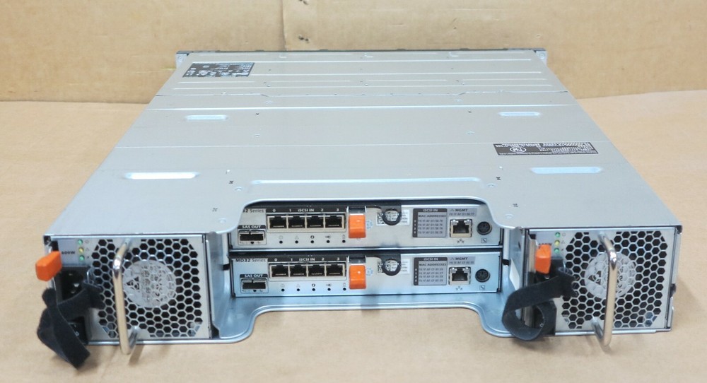 Dell PowerVault MD3200i iSCSI SAN Storage Array Dual Controller 12x 3.5" SAS Bay