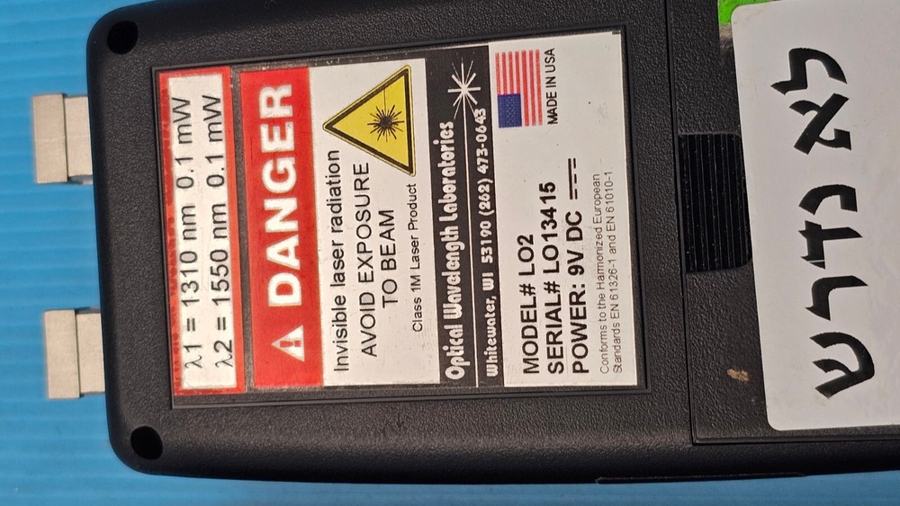 Optical Wavelength WT-1 Optical Power Meter w/ DO2, LO2 Optical Source