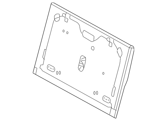 Genuine GM Seat Back Panel 88898474