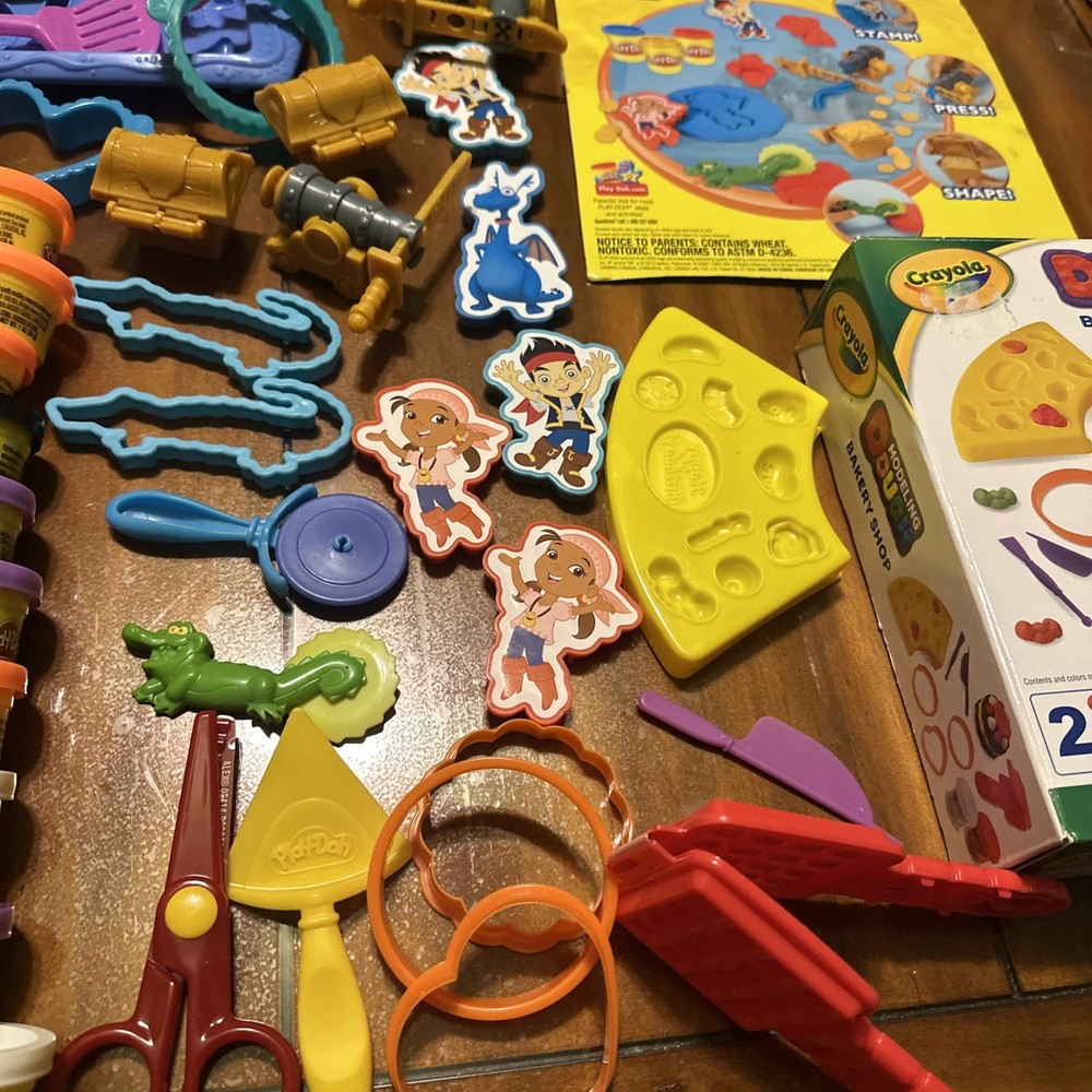 Assorted play doh tools lot