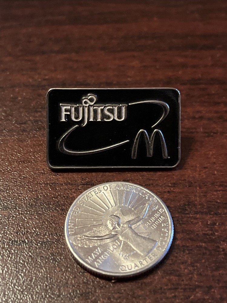 McDonald’s Fujitsu Employee Lapel Hat Pin
