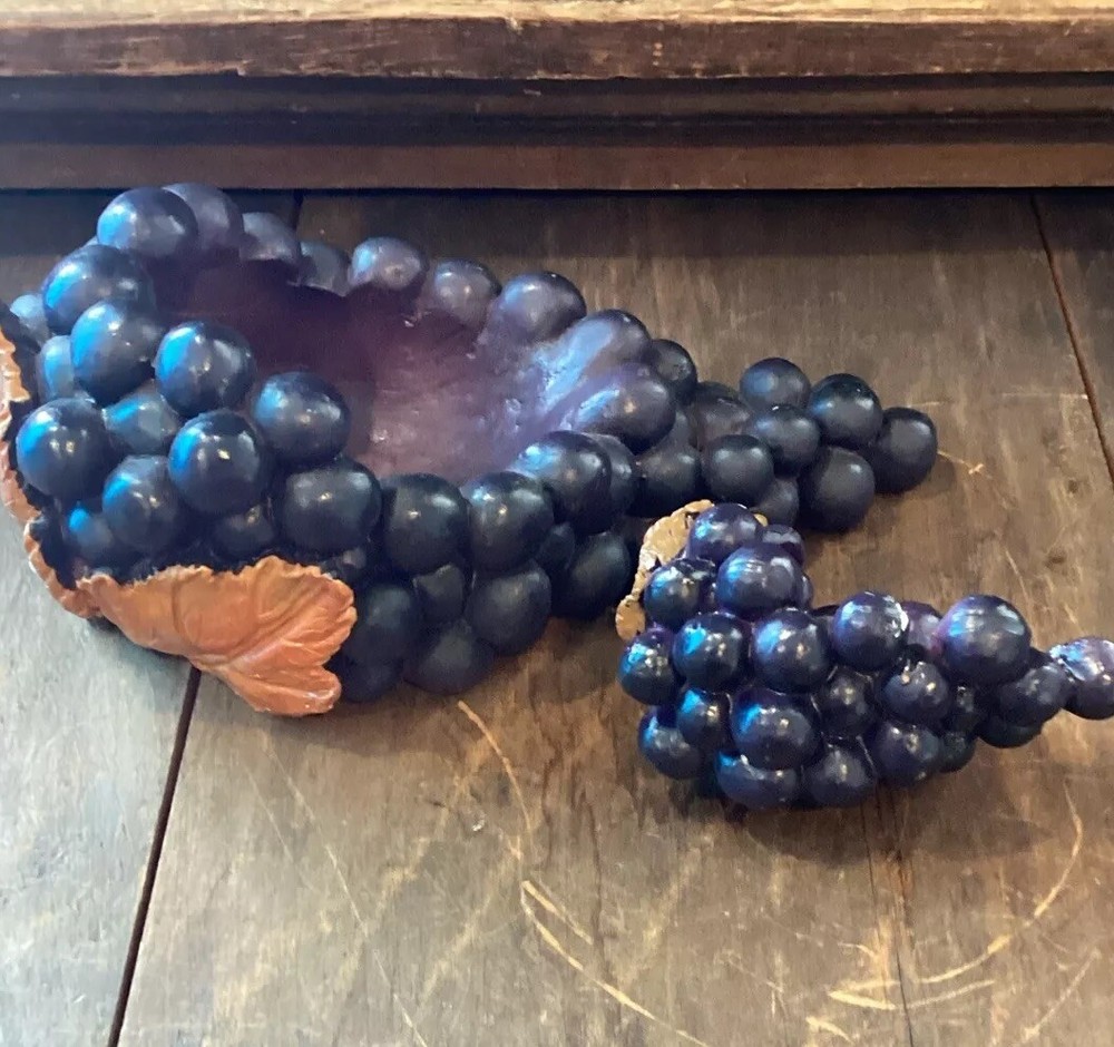 Grape Cluster Bottle Holder And Topper