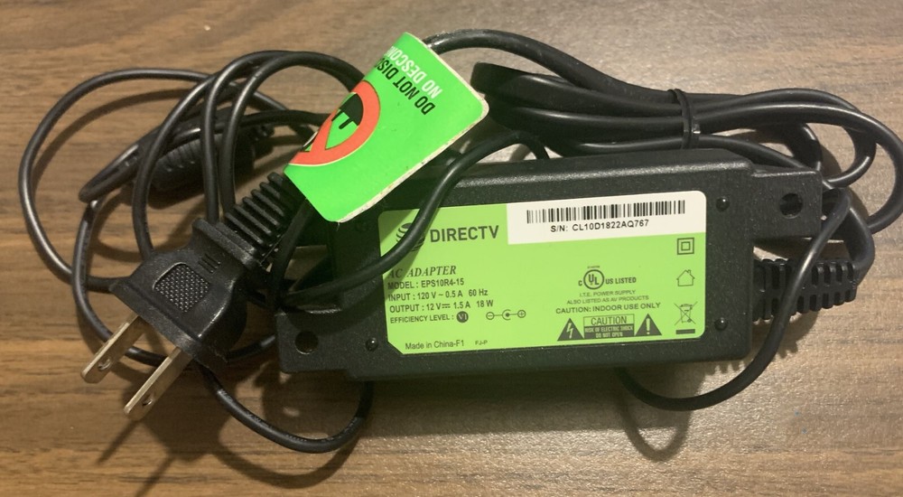 Direct TV AC Adapter EPS10R4-15