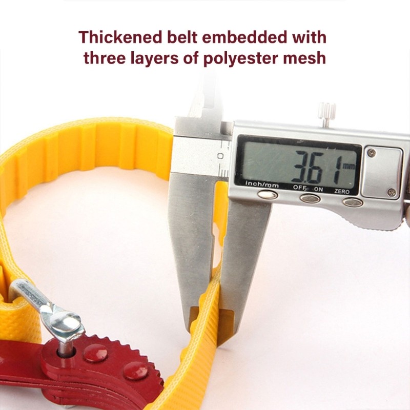 Adjustable Straps Opener Belt Wrenches Chain Puller Straps