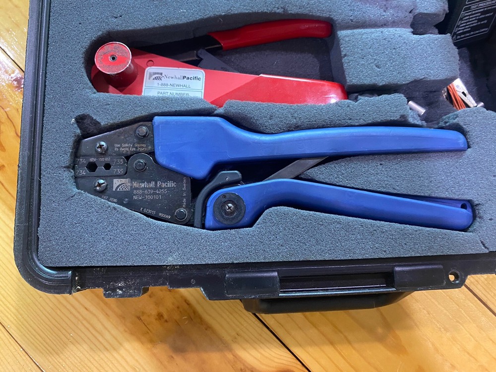 Newhall Pacific Coax Ratchet Crimper Set