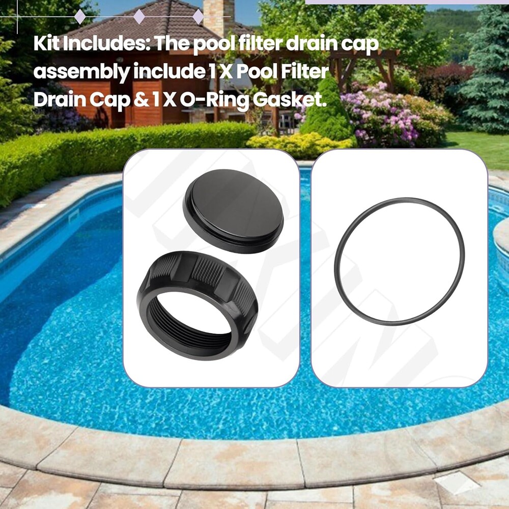 R0523000 Filter Drain Cap Assembly Fits Zodiac - Jandy DEV Series Pool Filter