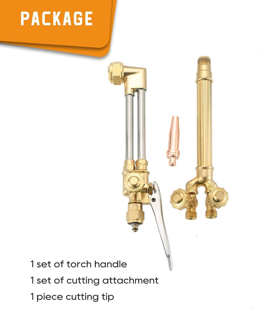 Medium Duty Oxygen/Acetylene Welding Torch | Victor Type Torch Handle with One 3