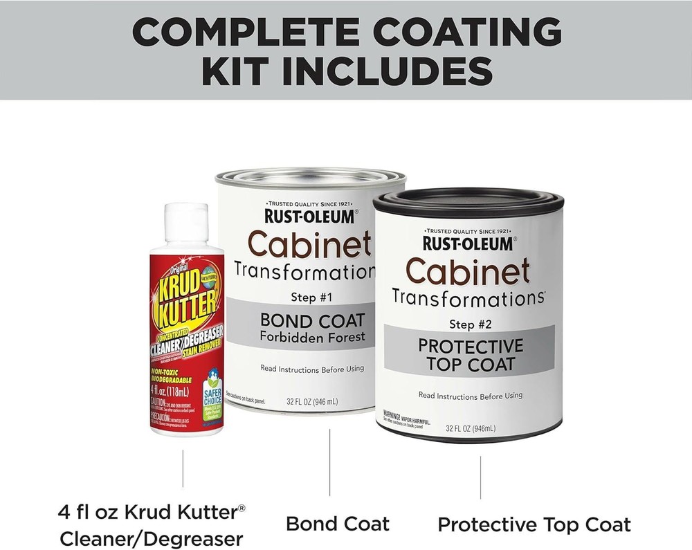 Rust-Oleum Cabinet Transformations Kit, Forbidden Forest, Satin - 393607