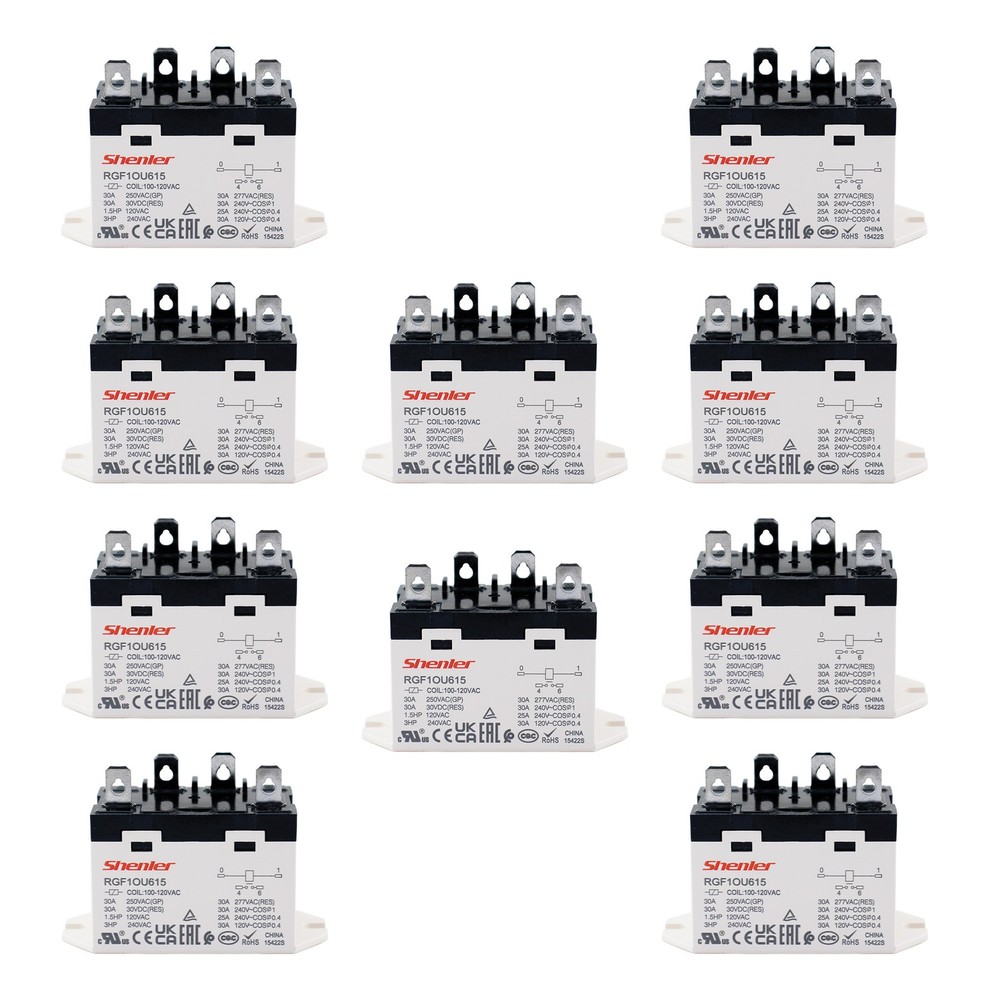 IMM Compressor Relay Replacement for Hoshizaki 4A3140-01, 10 Pack
