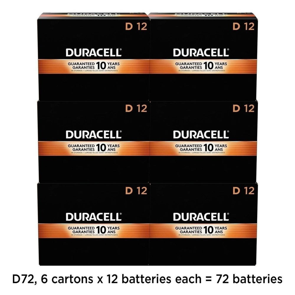 Duracell CopperTop D Batteries