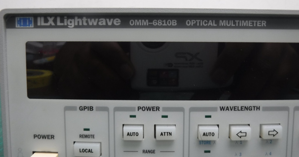 ILX Lightwave OMM‑6810B Optical Multimeter