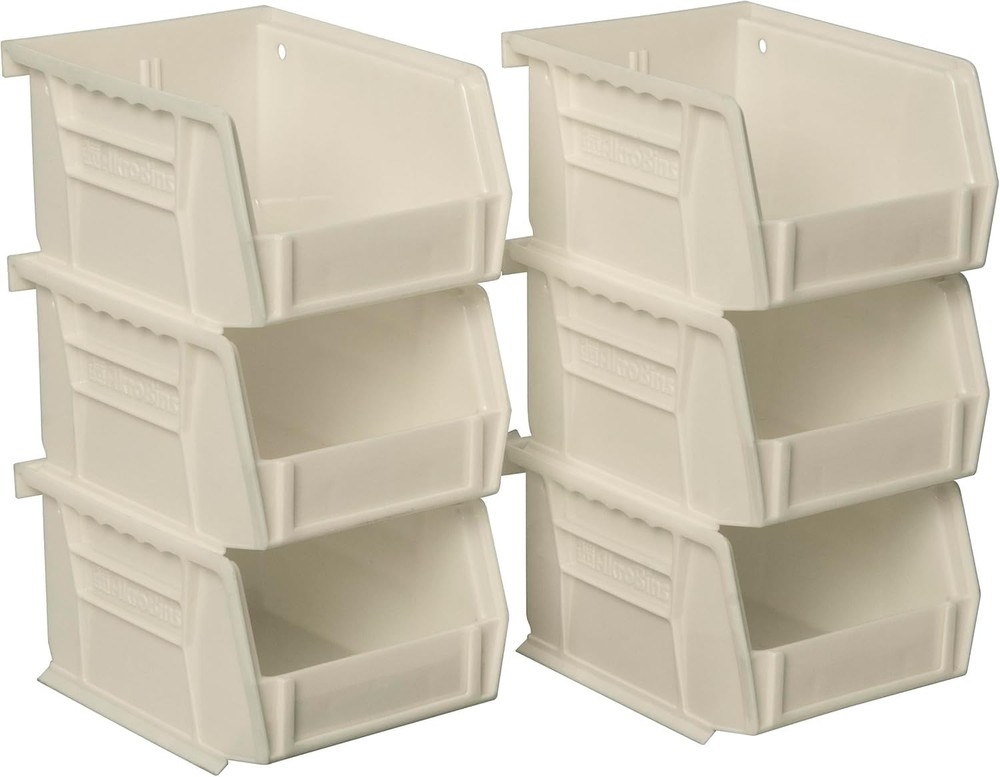 30210 AkroBins Plastic Storage Bins, Space-Saving Stackable Bins for Garage, ...