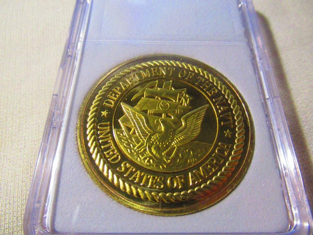 US NAVY - USS TEXAS / BB-35 Challenge Coin
