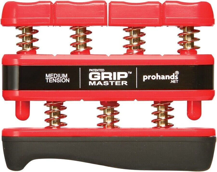 Prohands Grip Master Hand & Finger Exerciser Develops Strength Spring Loaded