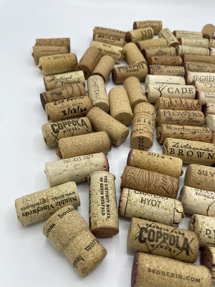 Premium Wine Corks Natural - Used Assorted 100 Count