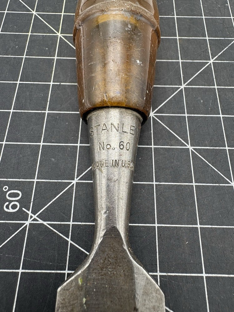 Vintage Stanley Chisel No 60 1”