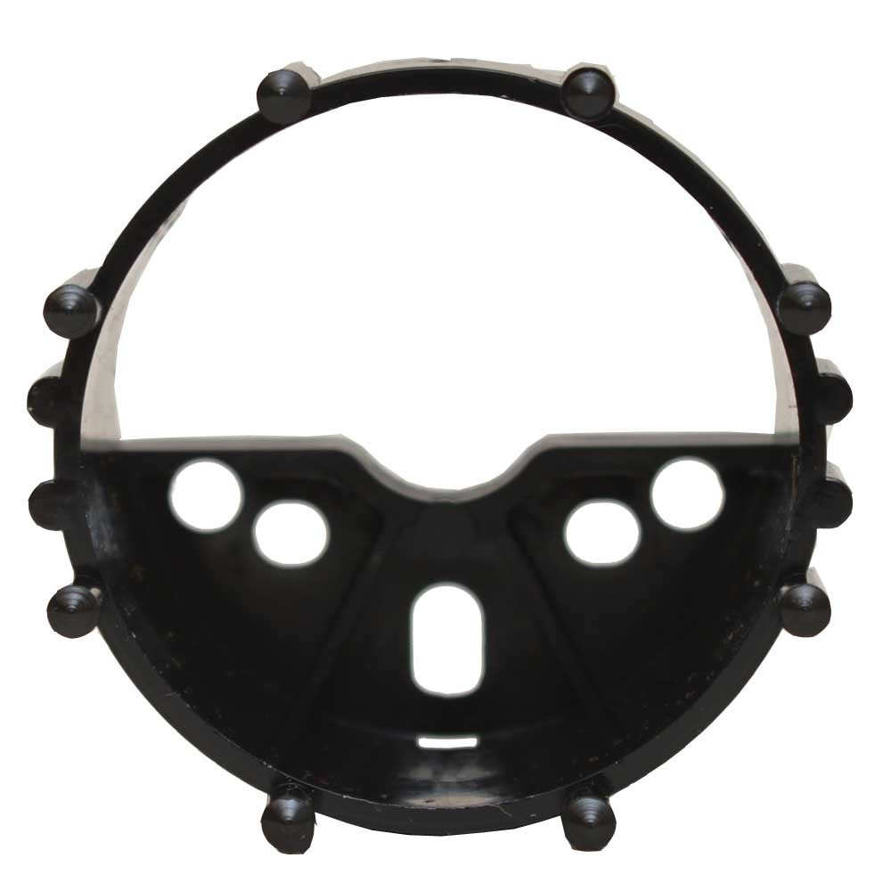 Faria Boat Replacement Gauge Bracket | 2 1/8 Inch Black Plastic