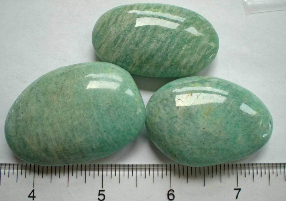 Amazonite - 3 Palmstones sc922b