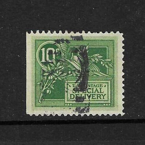 US Scott # E7 Special Delivery, used, 10 cent, VF/XF centering, sound