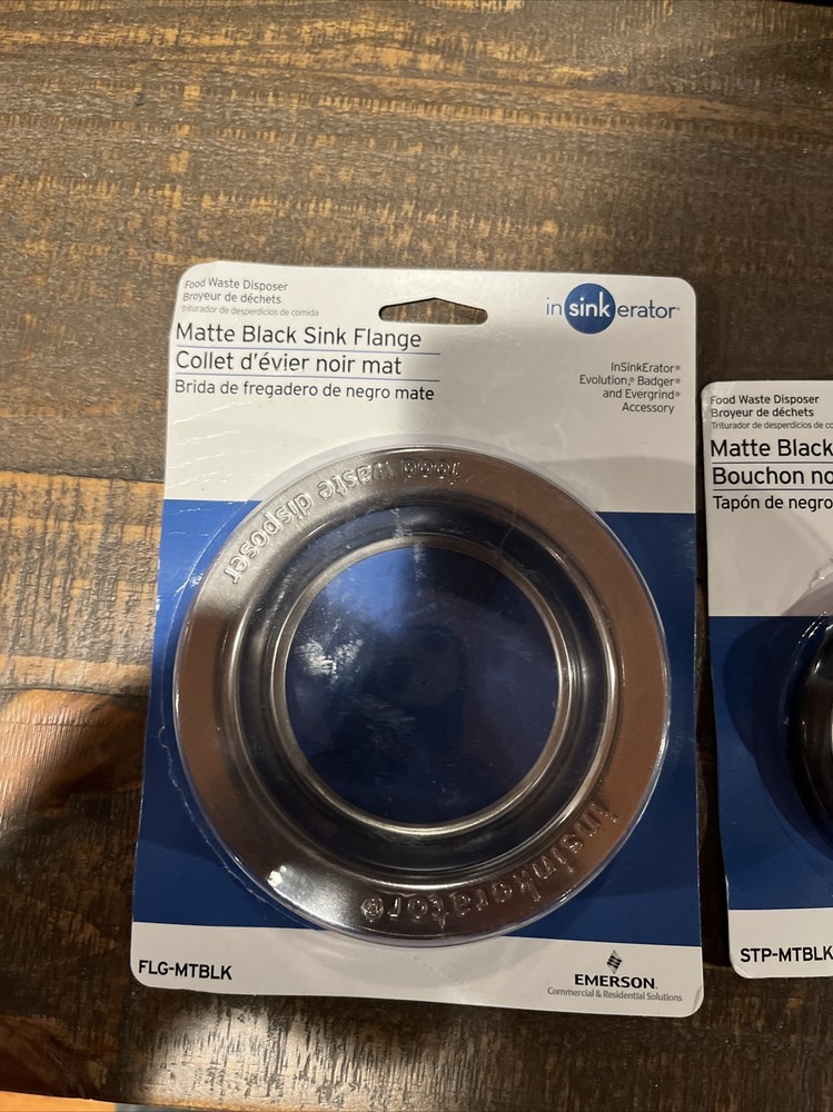 insinkerator silver flange and silver stopper