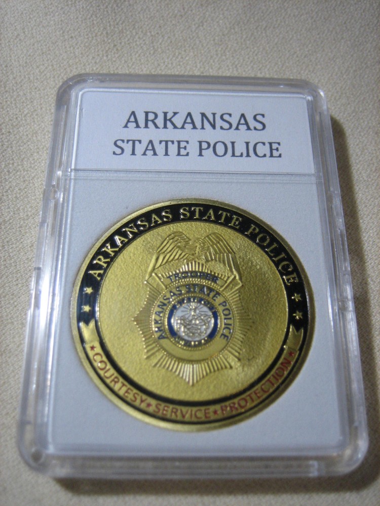 ARKANSAS STATE POLICE Challenge Coin