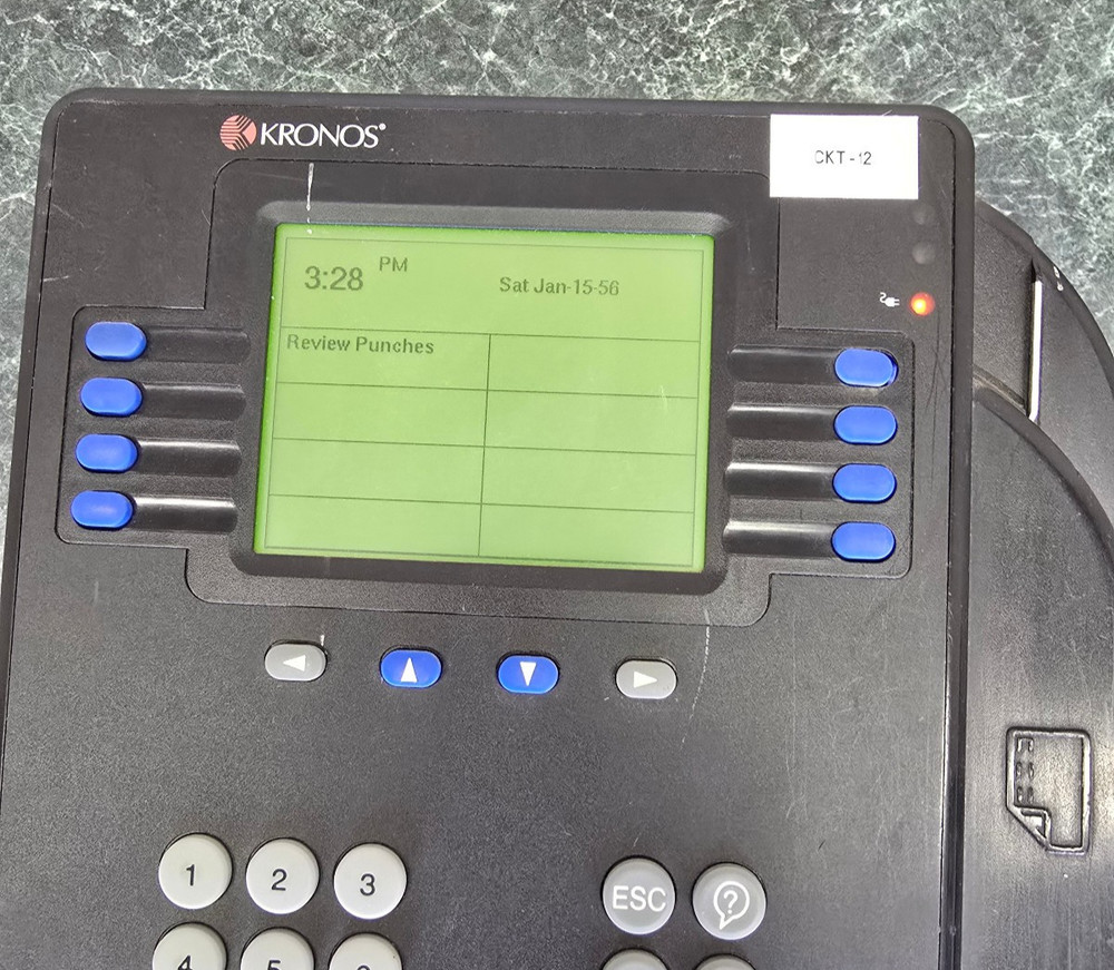 Kronos Series System 4500 Time Clock System 8602004-003