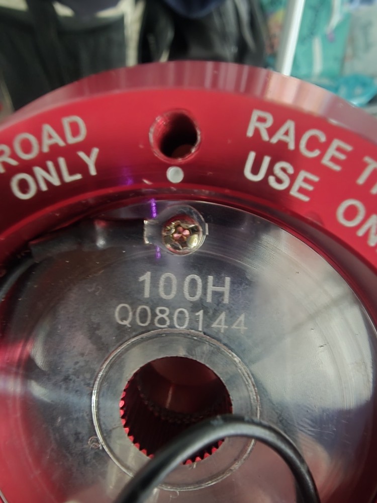NRG SRK-10OH-RD Red Steering Wheel Hub Adapter