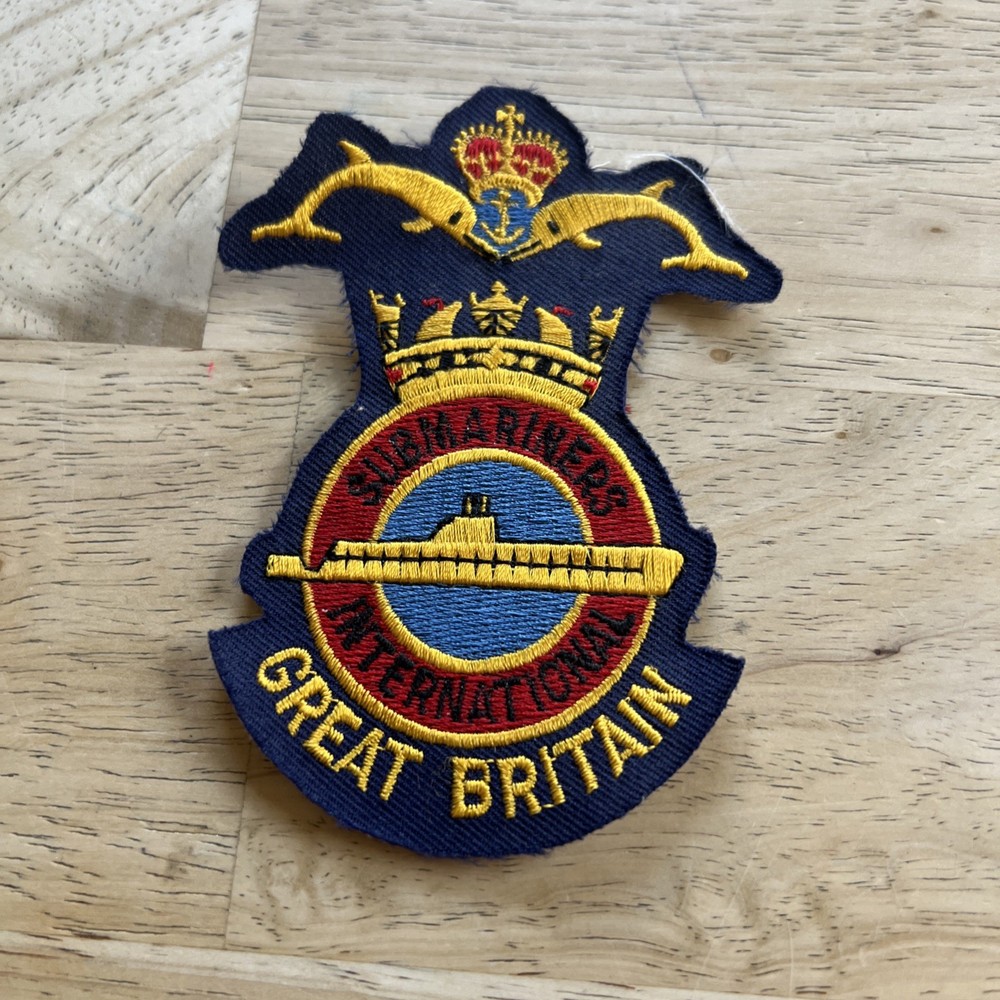 SUBMARINERS INTERNATIONAL GREAT BRITAIN CLOTH PATCH.