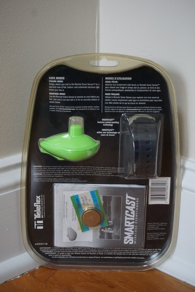 Humminbird Smartcast wireless RF 30 wristmount 2003