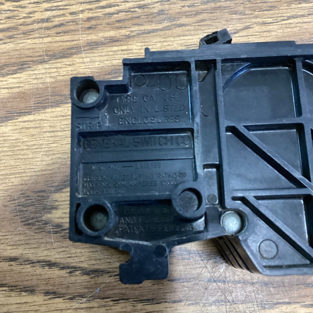General Switch GA230 30 Amp 2 Pole Circuit Breaker Used