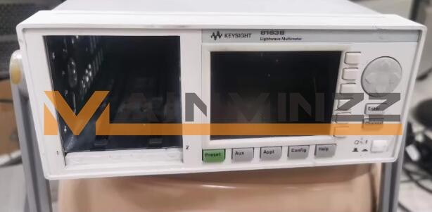ONE KEYSIGHT 8163B optical power meter used