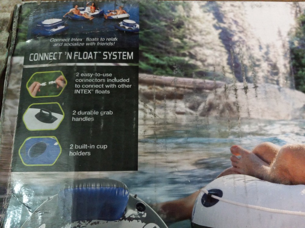 Intex River Run 1 Lounge Connect N Float System New