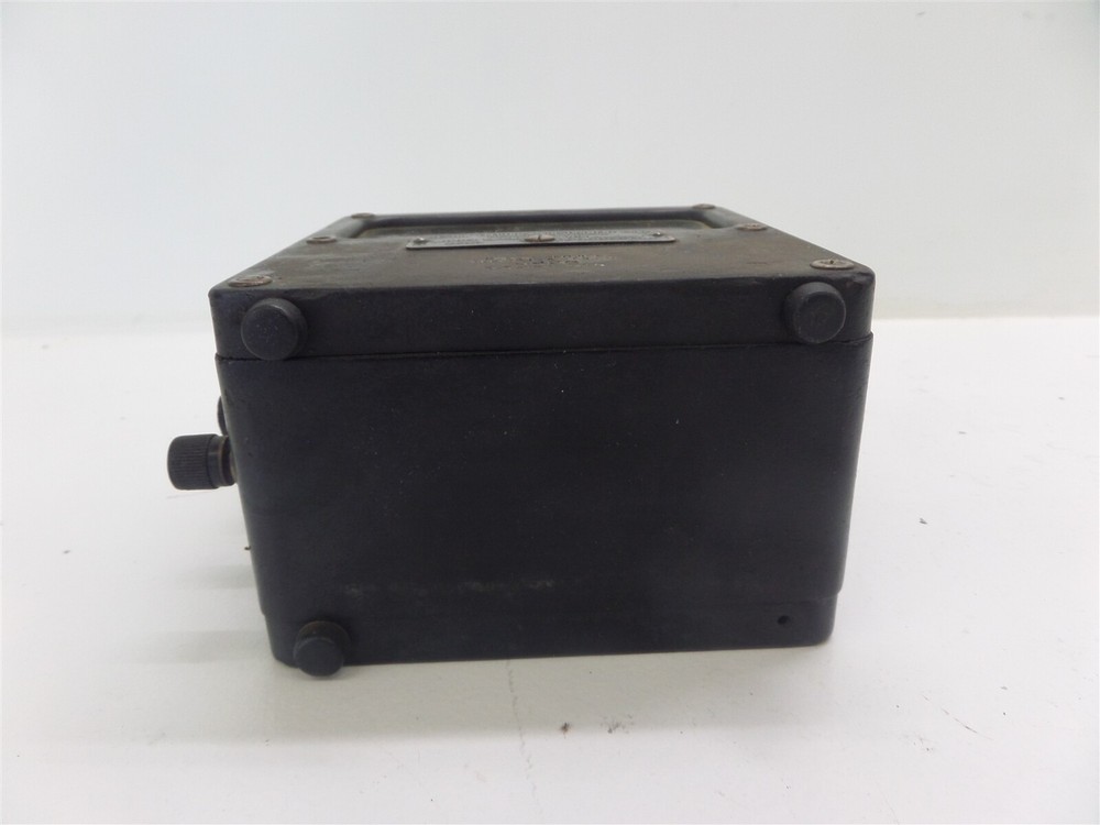 Vintage Weston AC Voltmeter Zero Corrector Meter Model 433 - Cracked Plastic