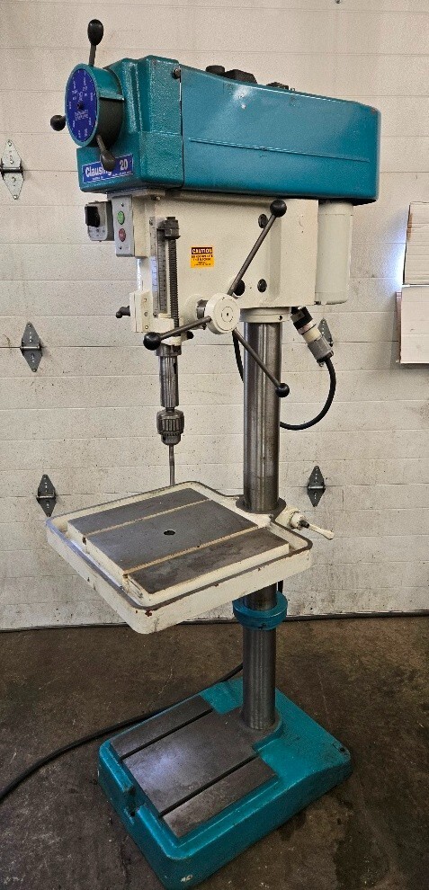 Clausing 20" Variable Speed Drill Press, 3 Ph. 460 Volts, Model 2276