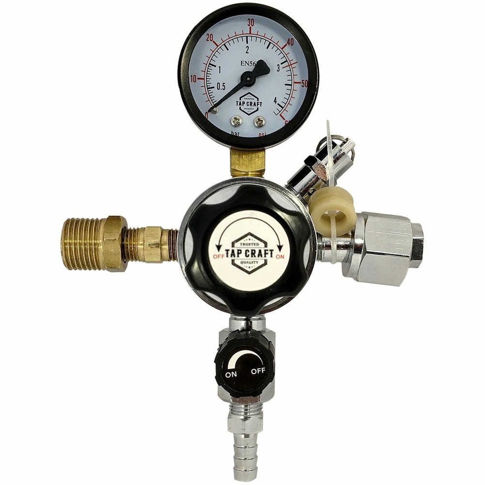 Co2 Regulator w/ Dual Body Attachment