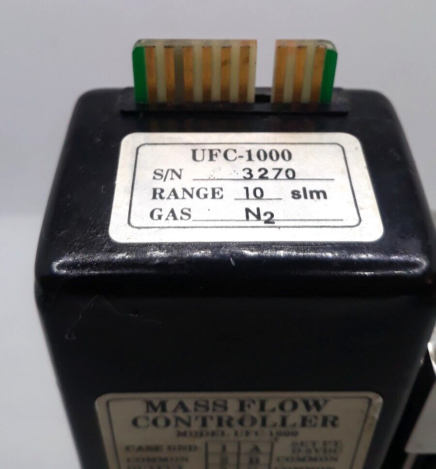 Unit UFC-1000 Mass Flow Controller Range 10 SLM Gas N2 ..3270