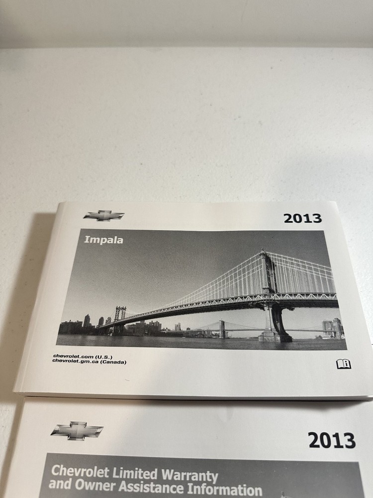 2013 Chevrolet Impala Owner's Manual Set